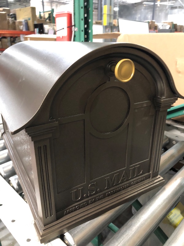 Photo 2 of Whitehall Balmoral Mailbox - French Bronze, Extra Large