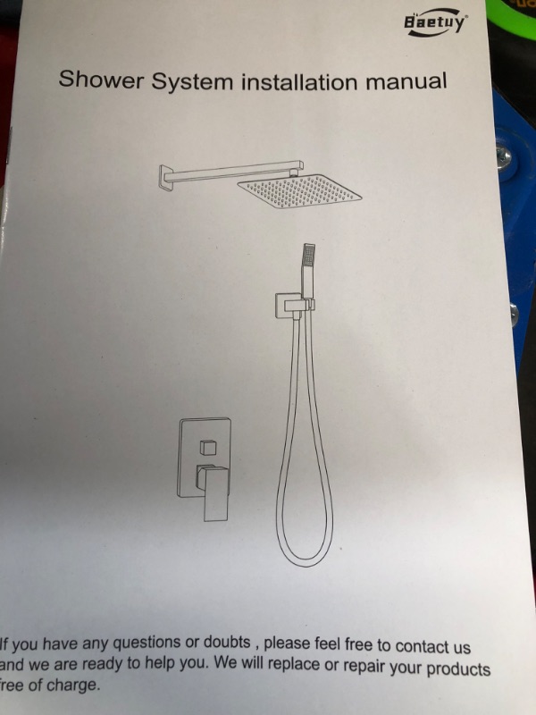 Photo 1 of **SEE NOTES** Baetuy 10 Inch Shower Faucet Set