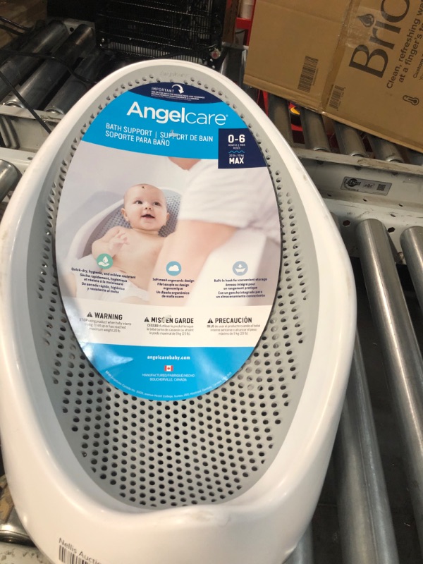 Photo 2 of Angelcare Baby Bath Support (Grey) | Ideal for Babies Less than 6 Months Old