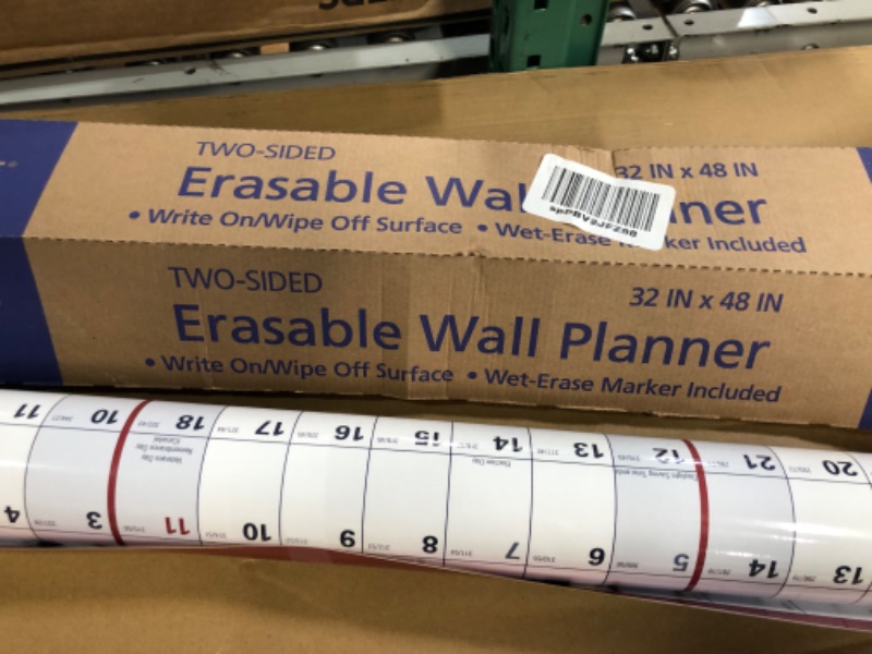 Photo 3 of AT-A-GLANCE 2023 Erasable Calendar, Dry Erase Wall Planner, 48" x 32", Jumbo, Vertical/Horizontal, Reversible (PM32628) Jumbo 2023 New Edition