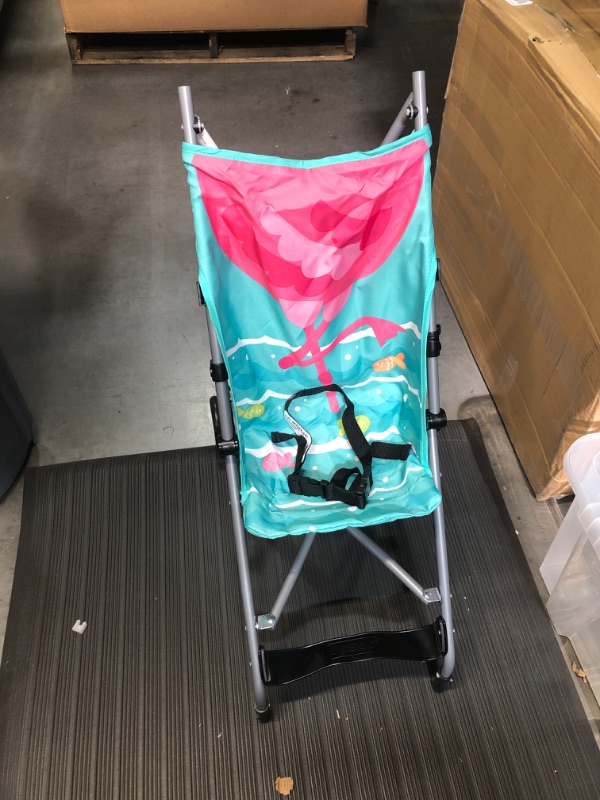 Photo 3 of **SEE NOTES** Umbrella Stroller, Easy to Store Anywhere with its Compact Umbrella fold, Pink Flamingo