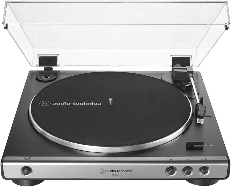 Photo 1 of *PARTS* *DAMAGE* *See Notes* -- Audio-Technica Fully Automatic Belt-Drive Stereo Turntable