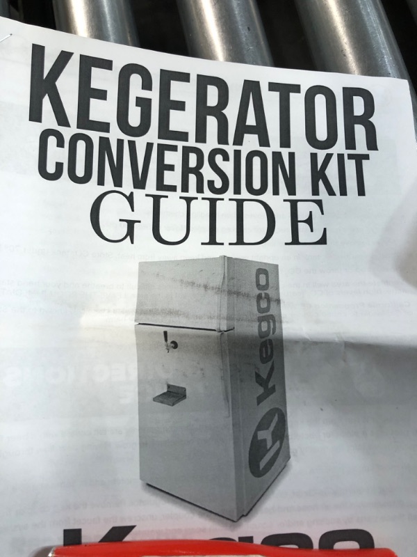 Photo 2 of **SEE NOTES** KEGERATOR CONVERSION KIT - Double Faucet Door Mount Refrigerator Conversion Kit No Tank