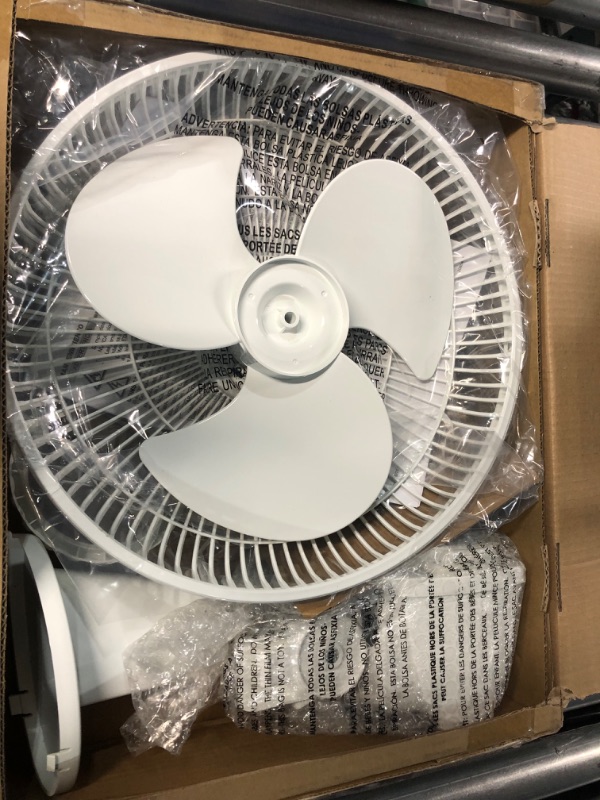 Photo 5 of **SEE NOTES** LASKO Table Fan Quiet 3-Speed 12-Inch