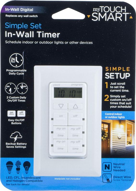 Photo 1 of PREVIOUSLY OWNED-  myTouchSmart In-Wall Digital Timer