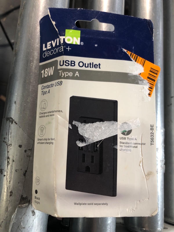 Photo 3 of Leviton -E Type-A USB In-Wall Charger