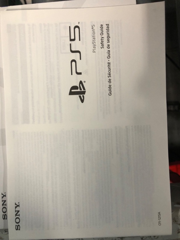 Photo 1 of PlayStation 5 Console