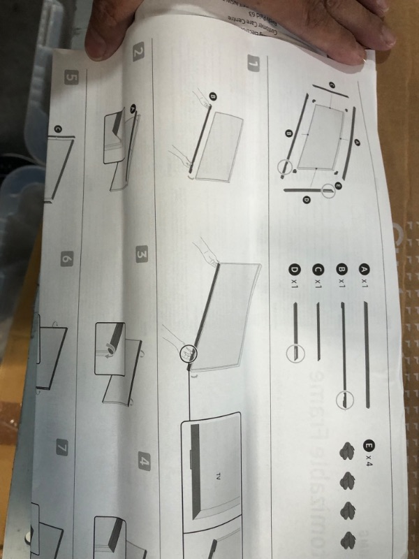 Photo 2 of Samsung (2021) 43" The Frame Customizable Bezel - Modern White