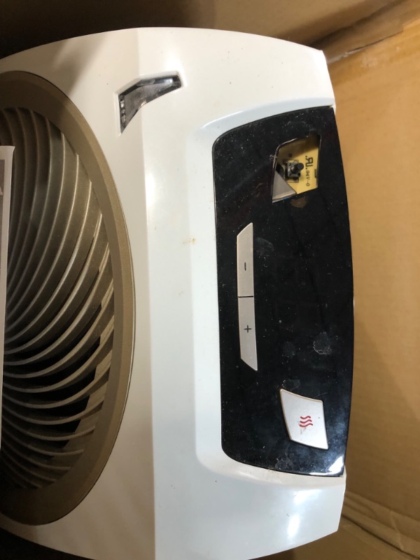 Photo 2 of ***PARTS ONLY***
Vornado AVH10 Vortex Heater with Auto Climate Control, 2 Heat Settings, White AVH10 — Auto Climate Heater