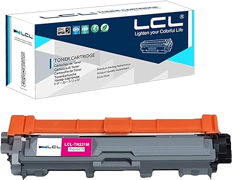 Photo 1 of LCL Compatible Toner Cartridge Replacement for Brother MAGENTA