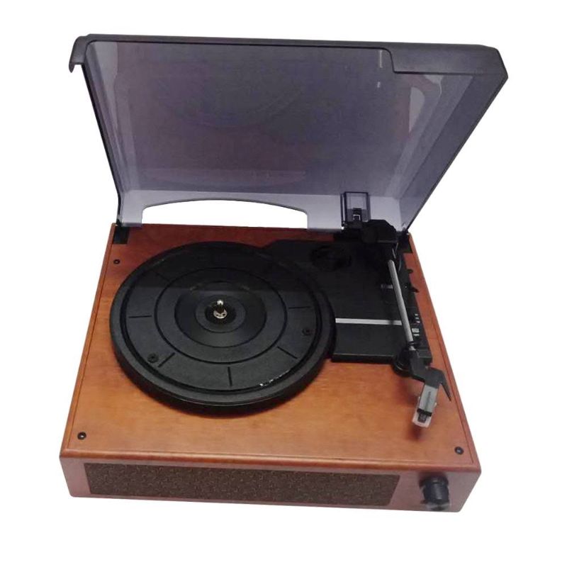 Photo 1 of **SEE NOTES** Vinyl Record Player Vintage Classical Turntable Phonograph with Built-in Stereo Speakers