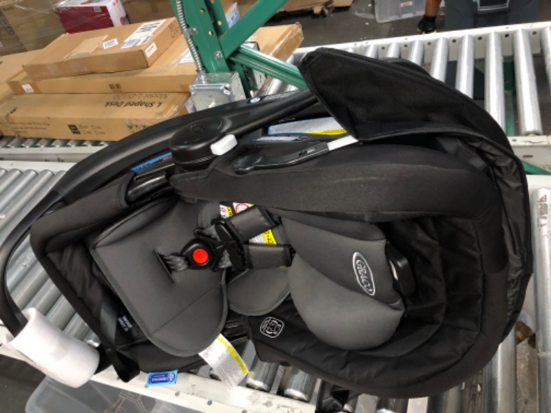 Photo 5 of **SEE NOTES**Graco SnugRide SnugFit 35 LX Infant Car Seat | Baby Car Seat with Anti Rebound Bar, Finn