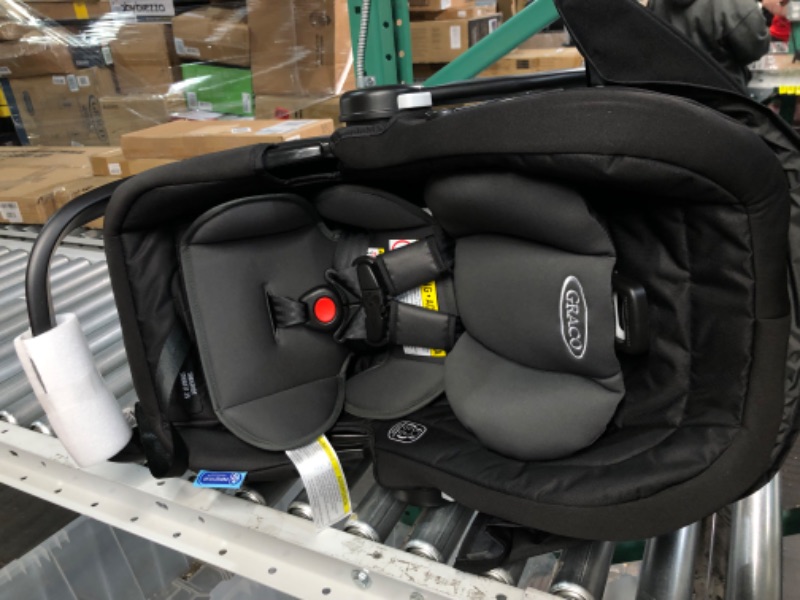 Photo 3 of **SEE NOTES**Graco SnugRide SnugFit 35 LX Infant Car Seat | Baby Car Seat with Anti Rebound Bar, Finn