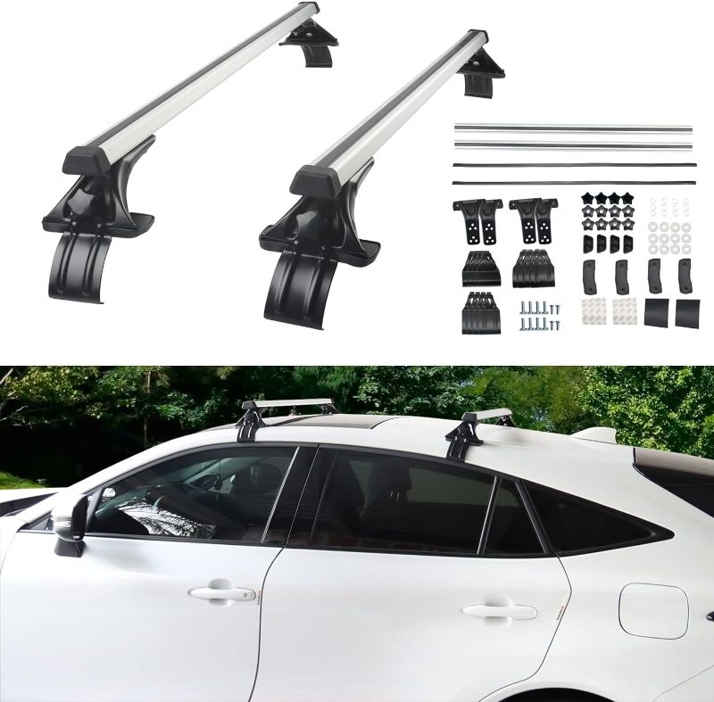 Photo 1 of **SEE NOTES** Universal Roof Rack Cross Bars Aluminum Roof Rail Crossbars