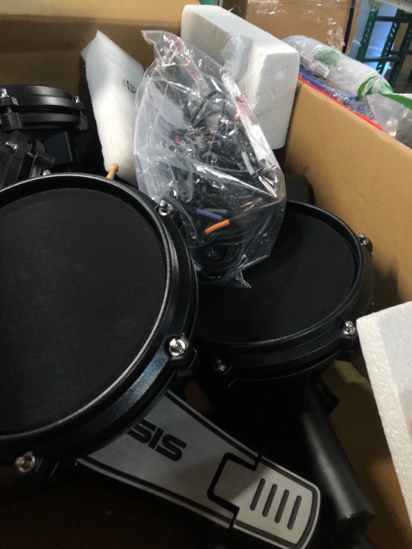 Photo 3 of **SEE NOTES** Alesis Turbo Mesh Kit – Electric Drum Set