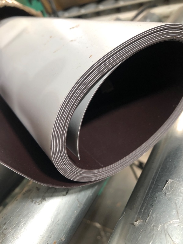 Photo 2 of PREVIOUSLY OWNED-  Flexible Vinyl Roll of Magnet Sheets - White, (24" x 10 feet x 30 mil)