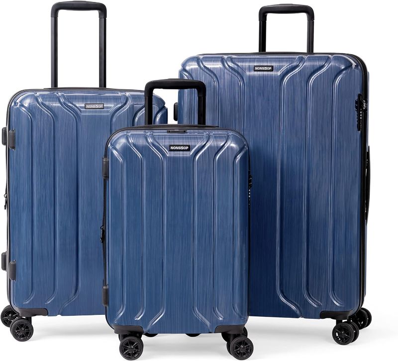 Photo 1 of NONSTOP New York Elite Luggage Expandable Lightweight Spinner Wheels hard side shell Travel Suitcase