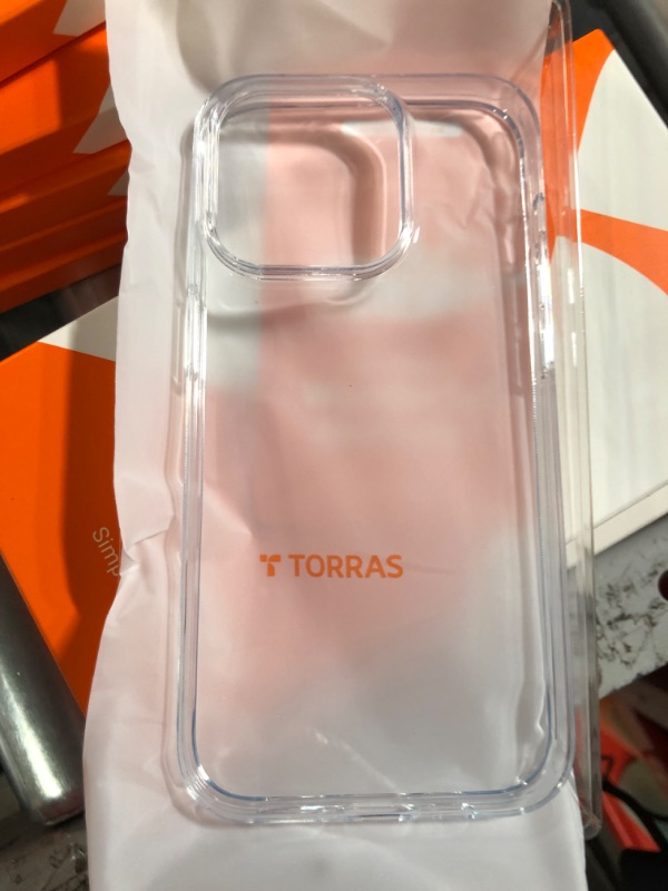 Photo 2 of ***NON REFUNDABLE***
TORRAS Crystal Clear Designed for iPhone 14 Pro Case, [Anti-Yellowing][Ultra-Thin] Military Grade Drop Protection, 5 CASE BUNDLE