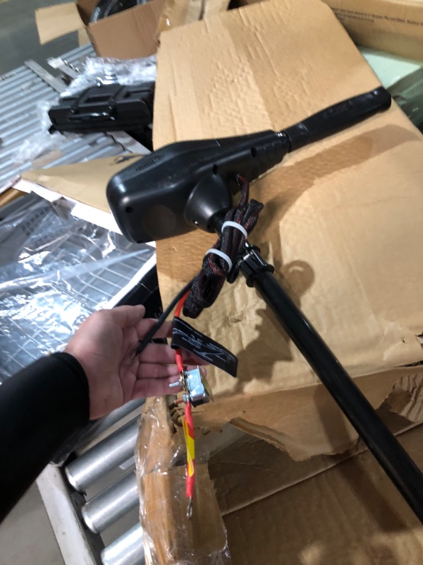 Photo 3 of ***** PARTS ONLY***** Newport Vessels NV-Series 55lb Thrust Saltwater Transom Mounted Trolling Electric Trolling Motor w/ LED Battery Indicator & 30" Shaft