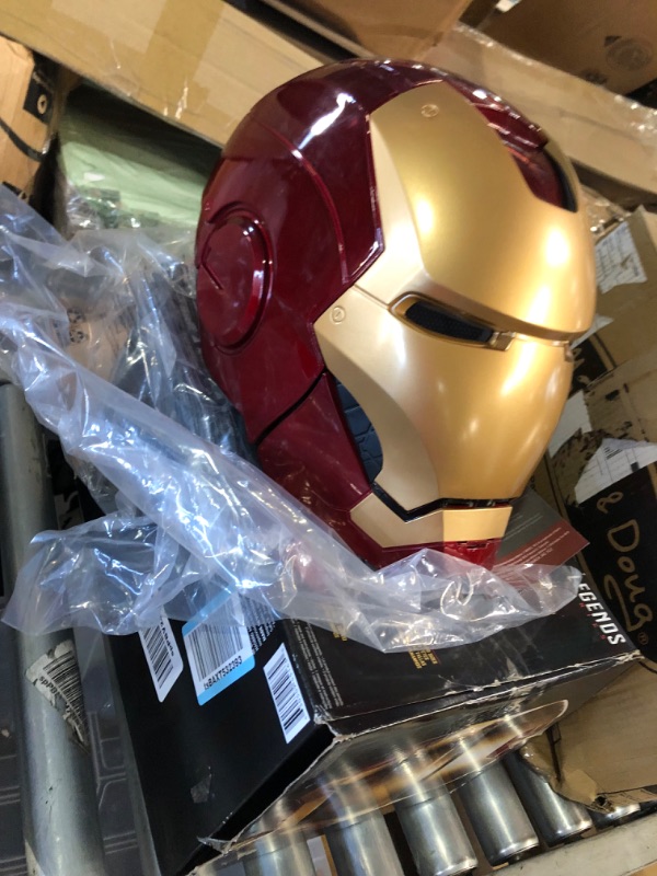 Photo 2 of Avengers Marvel Legends Iron Man Electronic Helmet - Multicolor Characters