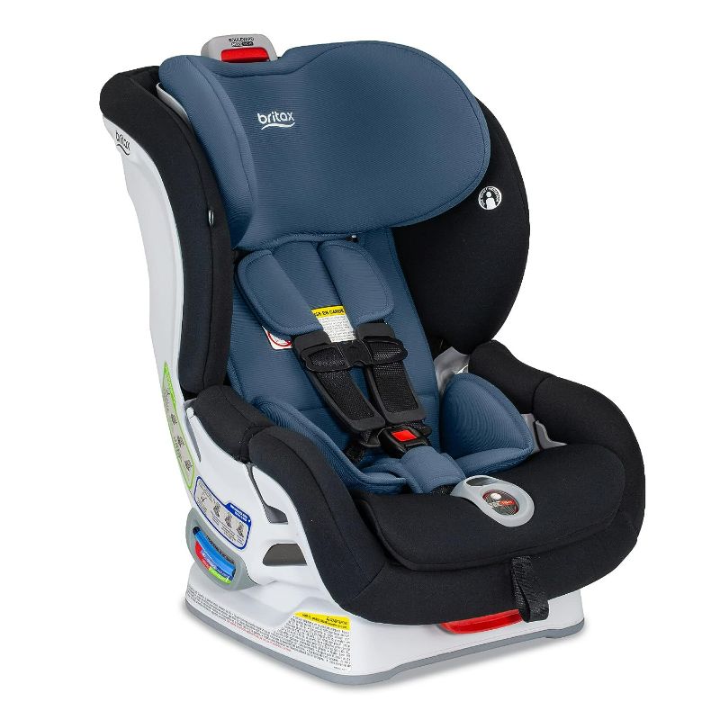 Photo 1 of Britax Boulevard Clicktight Convertible Car Seat, Blue Contour SafeWash
