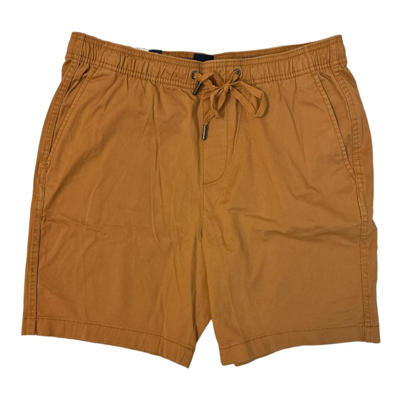 Photo 1 of Gap Men S 7 Inseam Drawstring Pull on Elastic Waistband Short 
size medium
color brown
