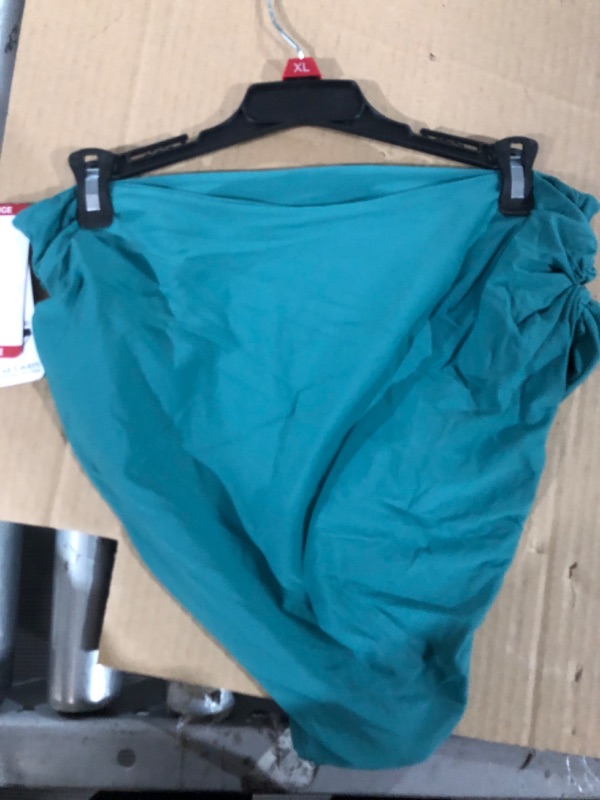 Photo 3 of Anne Cole Limited Edition Ladies Convertible High Waist Shirred Swim Bottom (Ocean Green XL)
