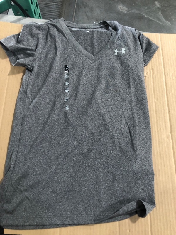 Photo 2 of Under Armour Women's Tech Short Sleeve V-neck - Twist
