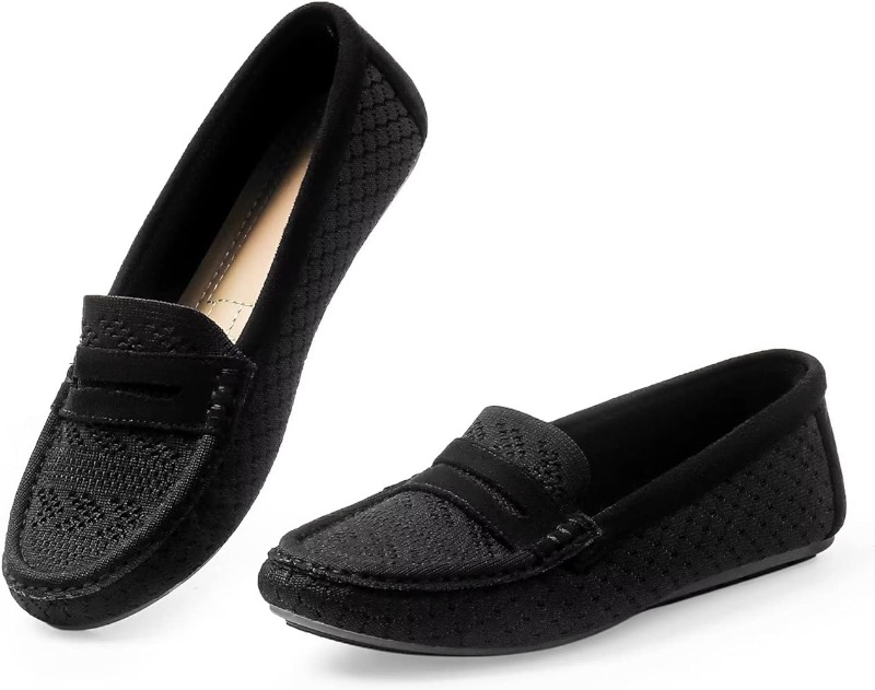 Photo 1 of MUSSHOE Women's Loafer Slip-on Flats for Women 