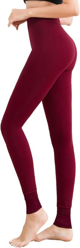 Photo 1 of *SEE NOTES*
FLEECE LINED LEGGINGS WINE RED
SIZE XL