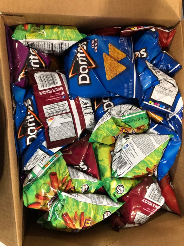 Photo 4 of Doritos Flavored Tortilla Chips Variety Pack, 40 Count Doritos Variety