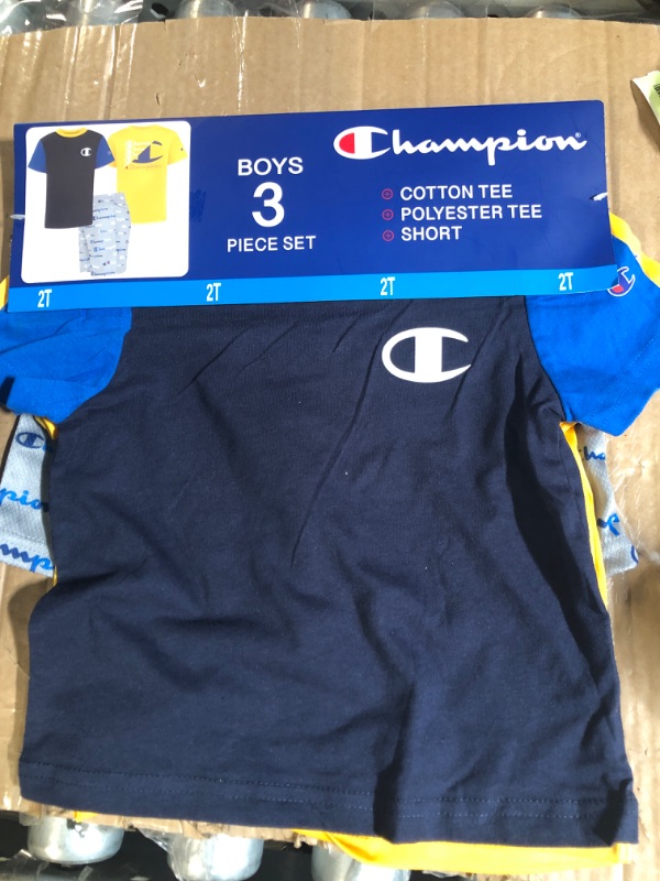 Photo 2 of Champion Boys' 3 Piece Toddler Active Set 2T