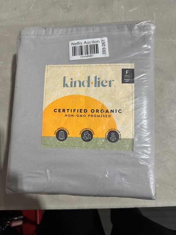 Photo 3 of 100% Organic Cotton Solid Sheet Set - Kindlier