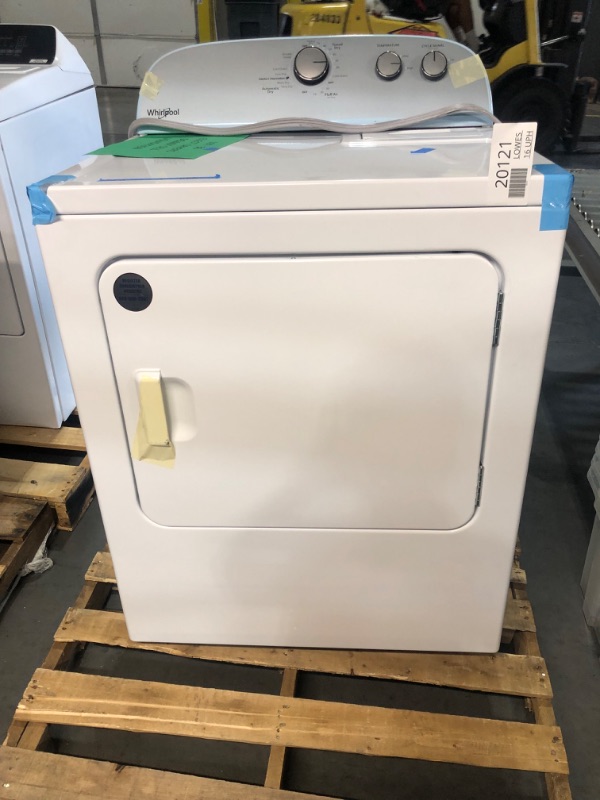 Photo 3 of ***Parts Only***Whirlpool 7-cu ft Electric Dryer (White)