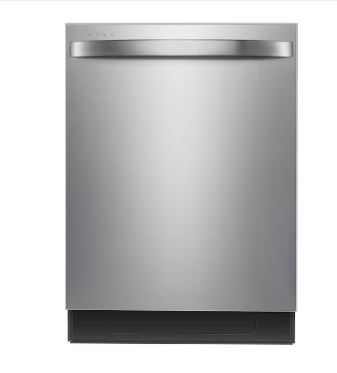 Photo 1 of Midea Top Control 24-in Built-In Dishwasher With Third Rack (Stainless Steel) ENERGY STAR, 45-dBA