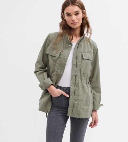 Photo 1 of GAP  Utility Jacket GREEN SMALL