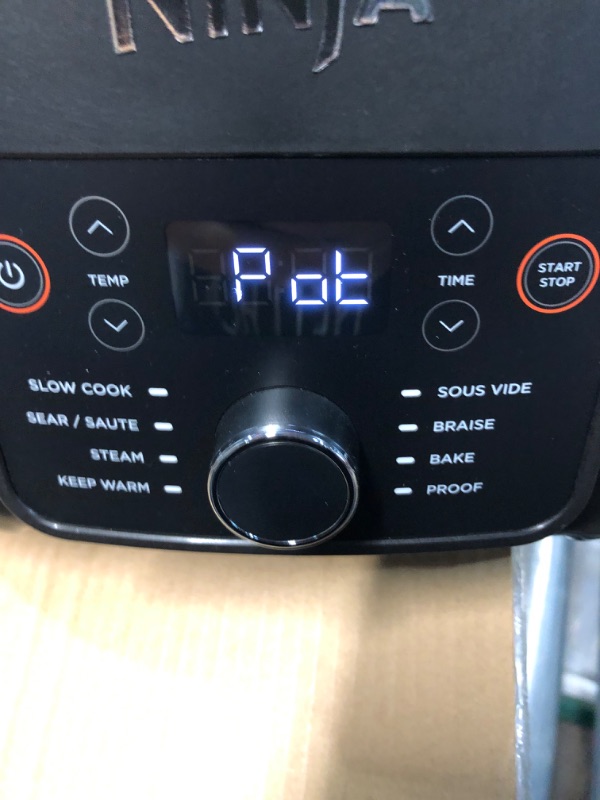 Photo 4 of Ninja MC1001 Foodi PossibleCooker PRO 8.5 Quart Multi-Cooker, with 8-in-1 Slow Cooker, Pressure Cooker, Dutch Oven & More, Glass Lid & Integrated Spoon, Nonstick, Oven Safe Pot to 500°F, BLUE