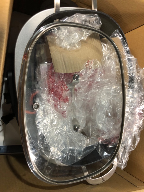 Photo 2 of Ninja MC1001 Foodi PossibleCooker PRO 8.5 Quart Multi-Cooker, with 8-in-1 Slow Cooker, Pressure Cooker, Dutch Oven & More, Glass Lid & Integrated Spoon, Nonstick, Oven Safe Pot to 500°F, BLUE