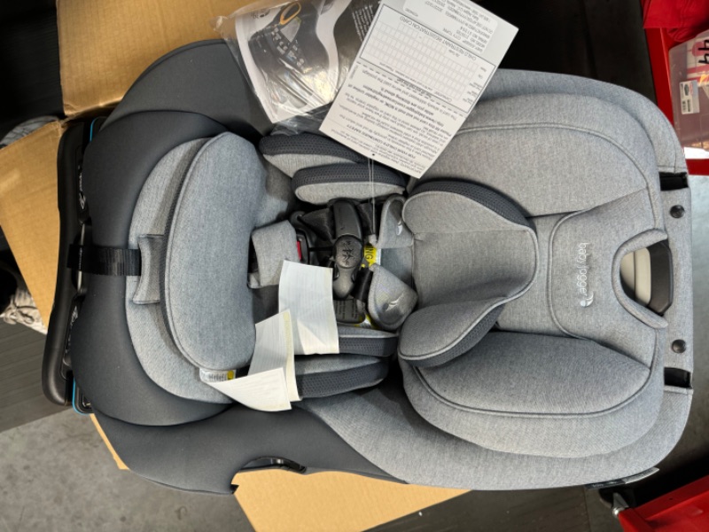 Photo 1 of Baby Jogger City Turn Rotating Convertible Car Seat | Unique Turning Car Seat Rotates for Easy in and Out, Phantom Grey