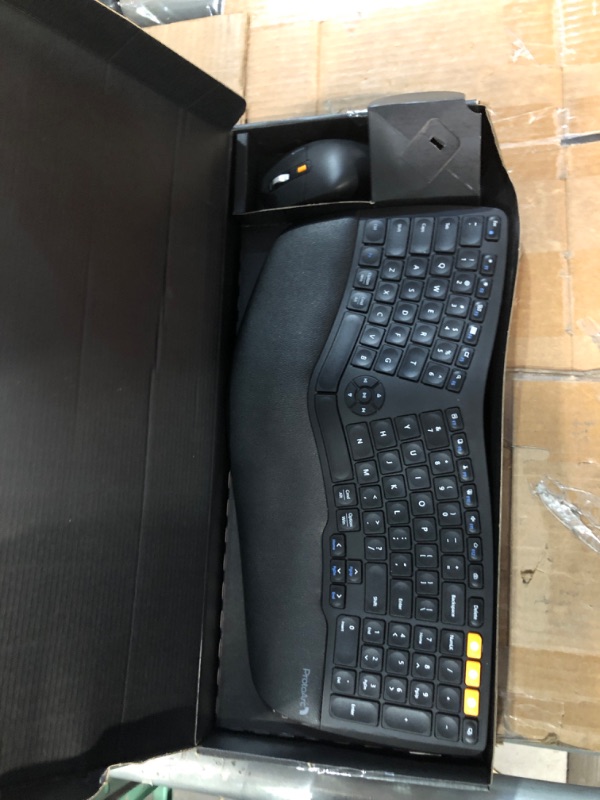 Photo 2 of NO USB DONGLE INCLUDED******
Ergonomic Wireless Keyboard Mouse, ProtoArc EKM01 Ergo Bluetooth Keyboard and Mouse 