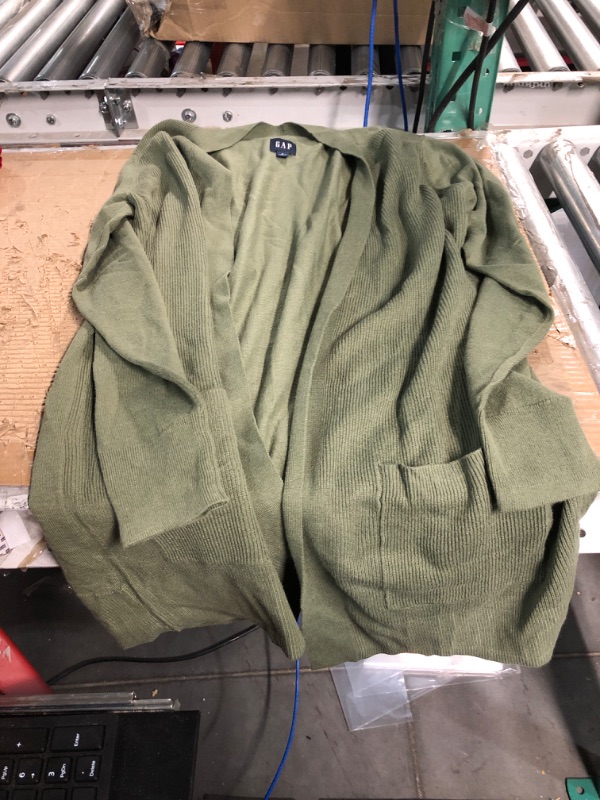 Photo 1 of GAP- OLIVE COLOR CARDIGAN SIZE L 