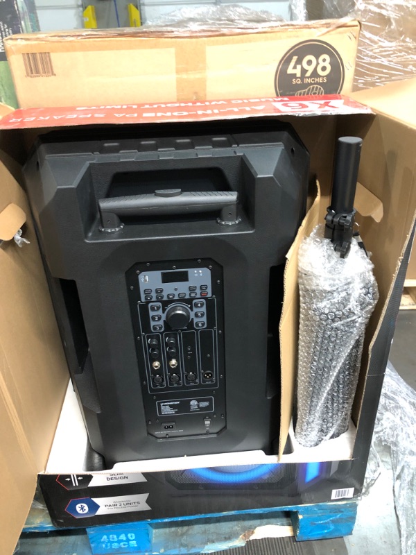 Photo 1 of Monster X6 All-in-One PA Bluetooth Speaker System
