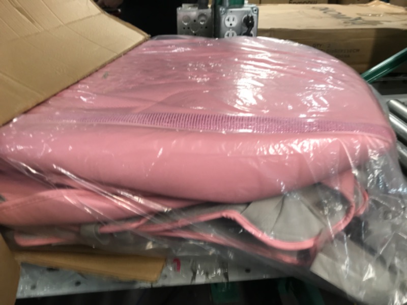 Photo 2 of CAR PASS Nappa Pink Leather Car Seat Covers Full Set Cute for Women Waterproof Cushioned,Universal Fit for Sedan SUV Pick-up Truck,Automotive, Anti-Slip Front and Backseat Luxury Premium (Pink) Pink Full sets