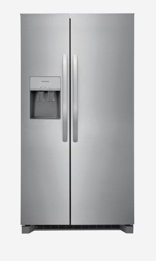 Photo 1 of Frigidaire 25.6 Cu. Ft. 36" Standard Depth Side by Side Refrigerator
