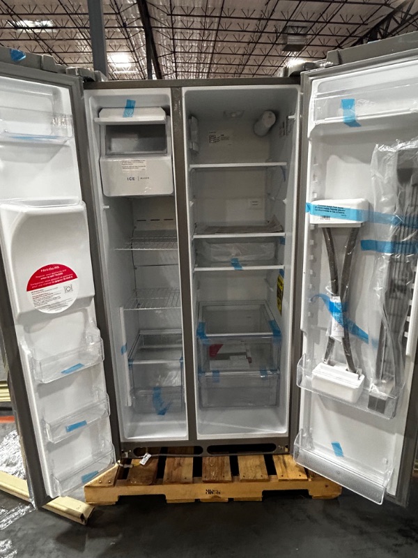 Photo 10 of Frigidaire 25.6 Cu. Ft. 36" Standard Depth Side by Side Refrigerator
