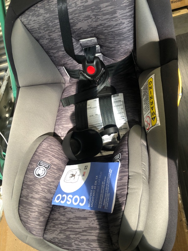 Photo 2 of Cosco Mighty Fit 65 DX Convertible Car Seat (Heather Onyx Gray)