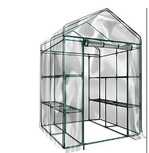 Photo 1 of * incomplete item * sold for parts * 
Home-Complete HC-4202 Walk-In Greenhouse- Indoor Outdoor with 8 Sturdy Shelves-Grow Plants