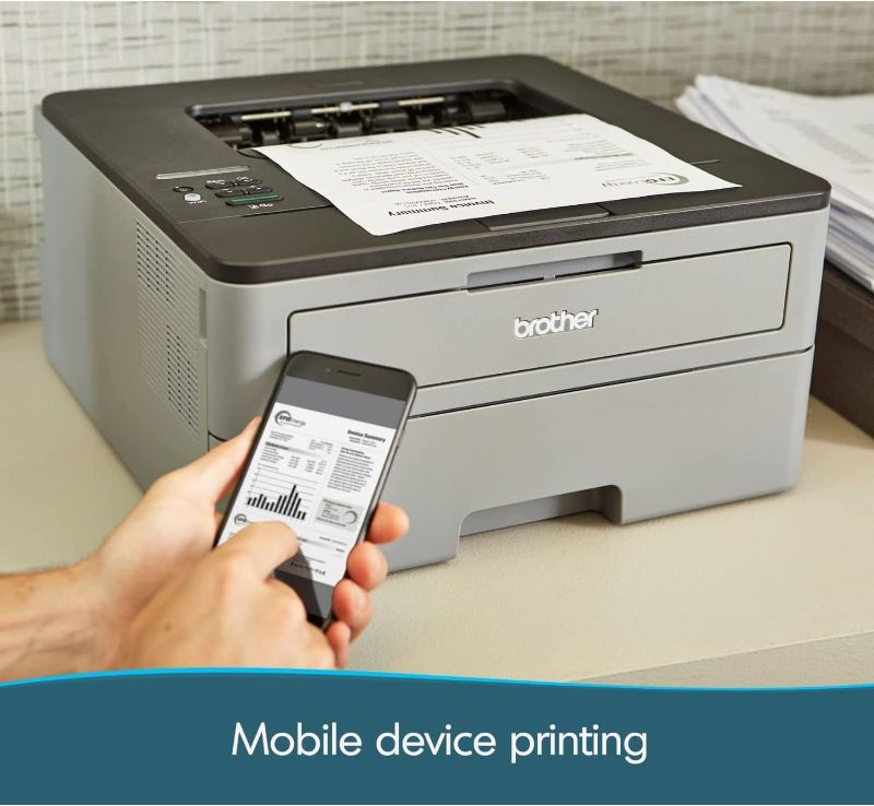 Photo 1 of Brother Compact Monochrome Laser Printer, HL-L2350DW, Wireless Printing, Duplex Two-Sided Printing