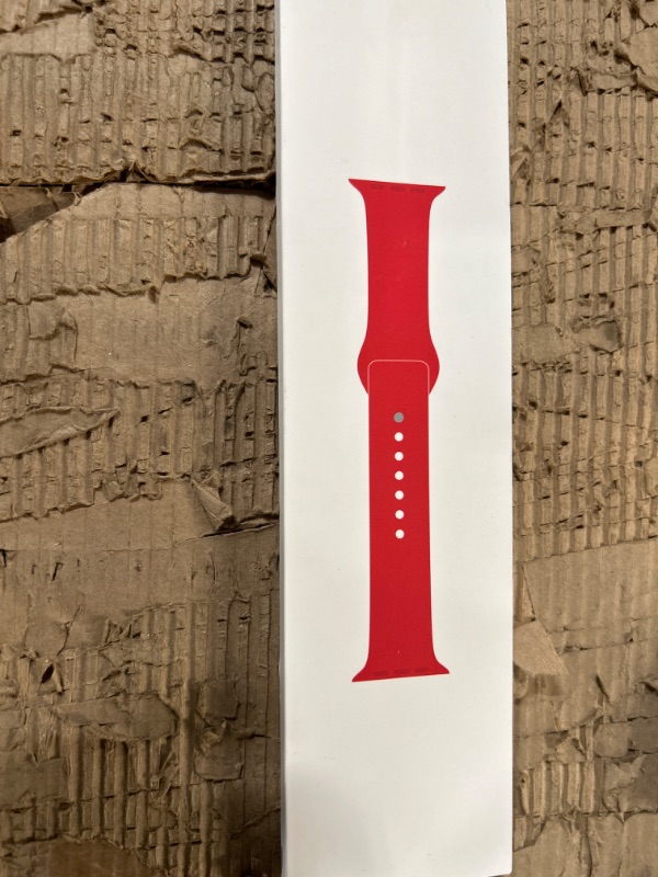 Photo 2 of Apple Watch Band - Sport Band (41mm) - (PRODUCT) RED - S/M
