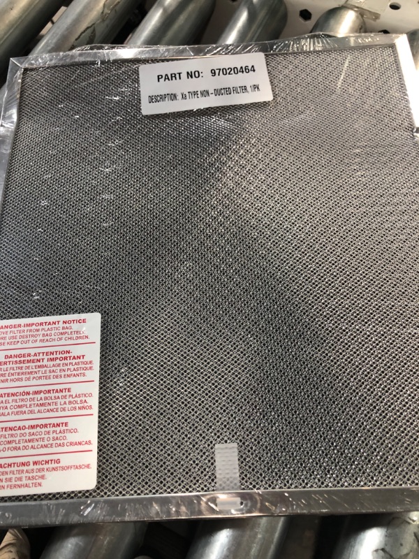 Photo 3 of *USED* Broan-NuTone Replacement Charcoal Filter (XA) for Ductless Range Hoods, Carbon Air Filter, Charcoal Air Filter for Kitchen